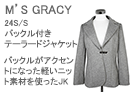 M'S GRACY(エムズグレイシー)大花Ptリボンワンピース